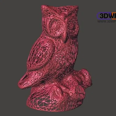Tượng cú 3D quét phong cách Voronoi