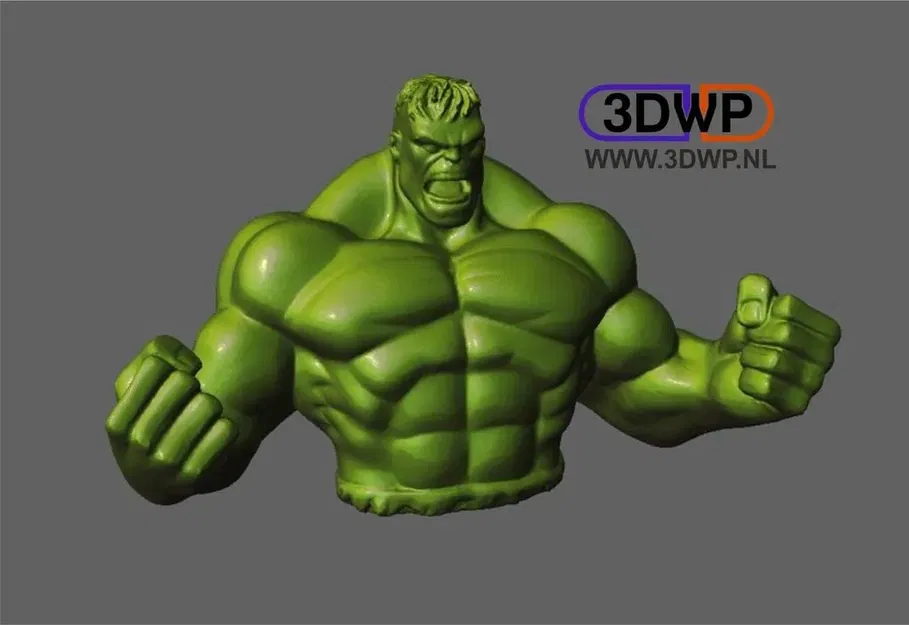 Tượng Hulk heo đất quà tặng từ máy quét 3D Einscan-S - Image 1