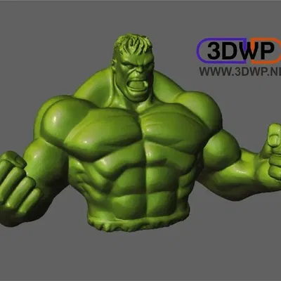 Tượng Hulk heo đất quà tặng từ máy quét 3D Einscan-S