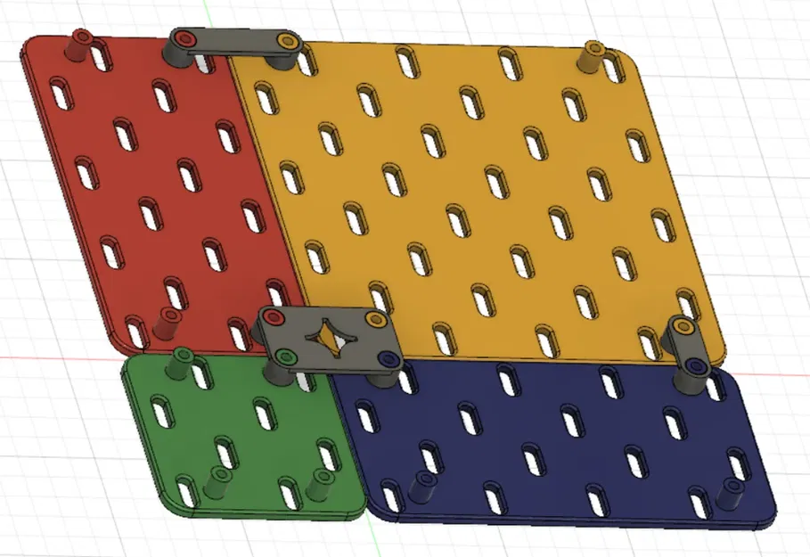 Bảng lắp ghép mini mô-đun lấy cảm hứng từ Skadis - Image 1