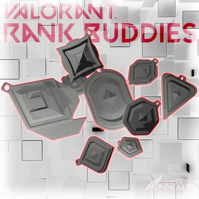 Móc khóa bạn đồng hành Valorant độc đáo