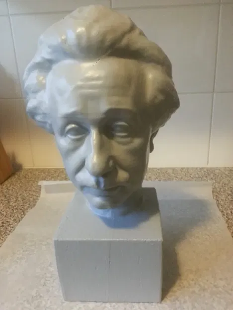 Tượng bán thân Albert Einstein quét 3D từ Usher Gallery - Image 4