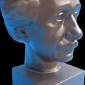 Tượng bán thân Albert Einstein quét 3D từ Usher Gallery - Thumbnail 6