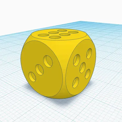 Xúc xắc cổ điển Klasická hrací kostka 16x16x16 mm