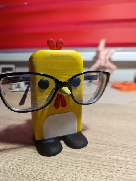 Giá đỡ kính mắt hình gà dễ thương - Image 2