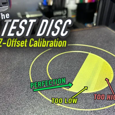 Đĩa hiệu chuẩn Z-Offset cho máy in 3D