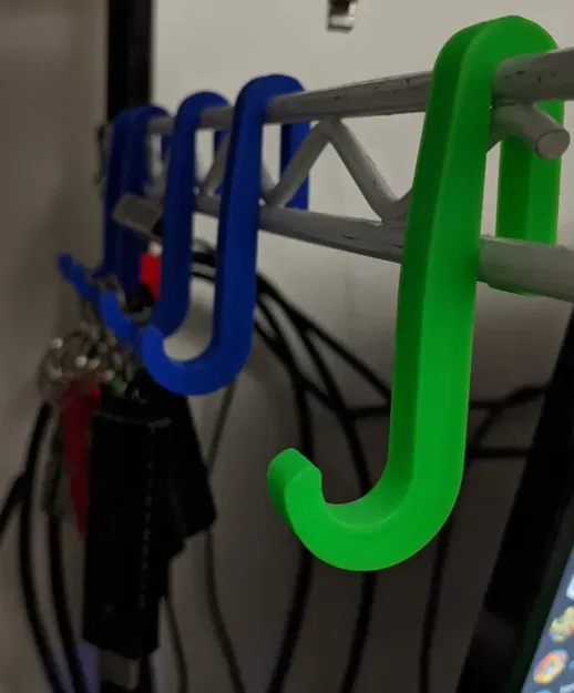 Móc treo cho giá đỡ dây kim loại - Image 1