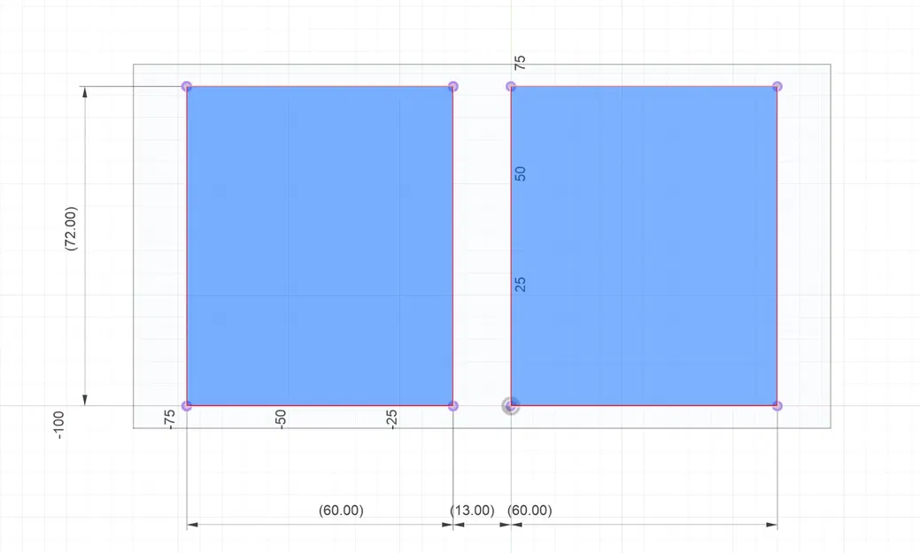 Nắp đậy khung ổ cắm điện đôi chuẩn EU - Image 3