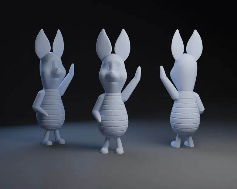 Nhân vật heo con Piglet từ Winnie-the-Pooh - Image 1