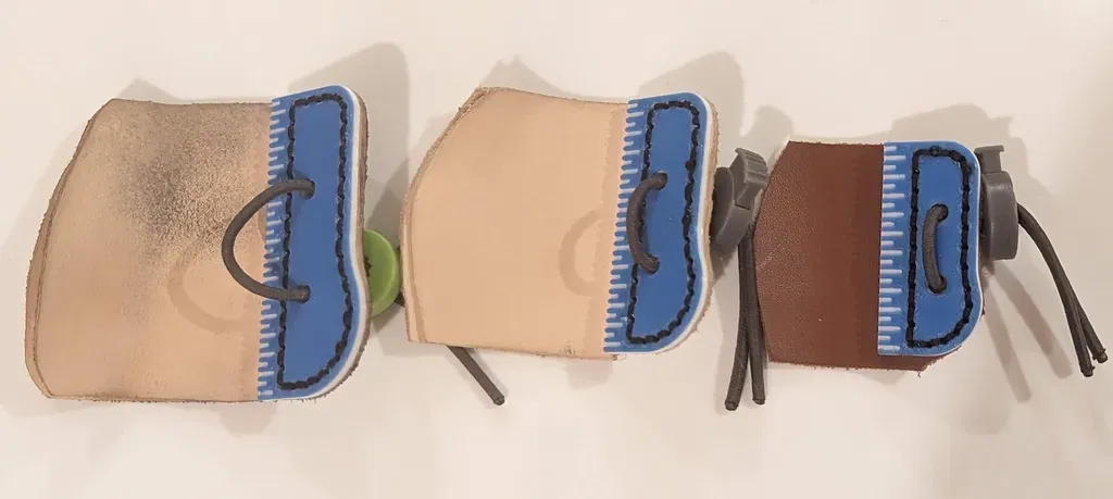 Bảng ngón tay da cho bắn cung barebow - Image 6