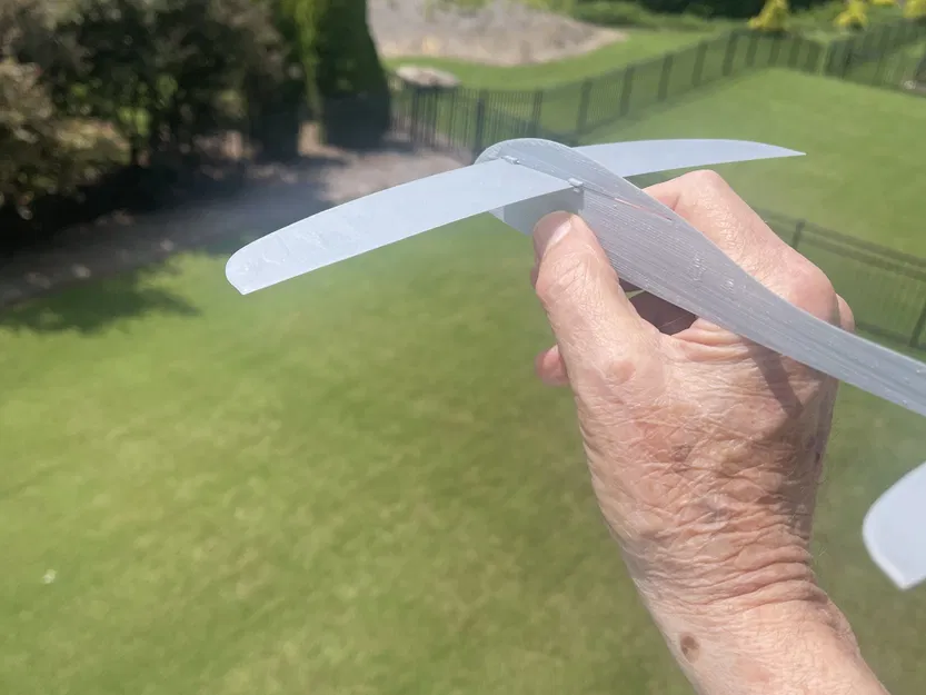 Glider kiểu low poly - in một lần - Image 1