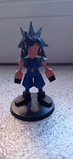 Nhân vật Zack Fair từ Final Fantasy VII trên PlayStation - Image 1