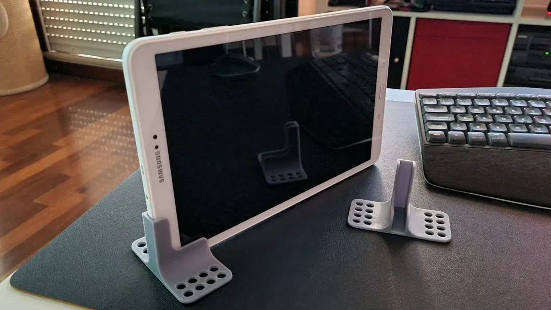 Giá đỡ đứng cho máy tính bảng theo chiều dọc (10mm) - Image 2