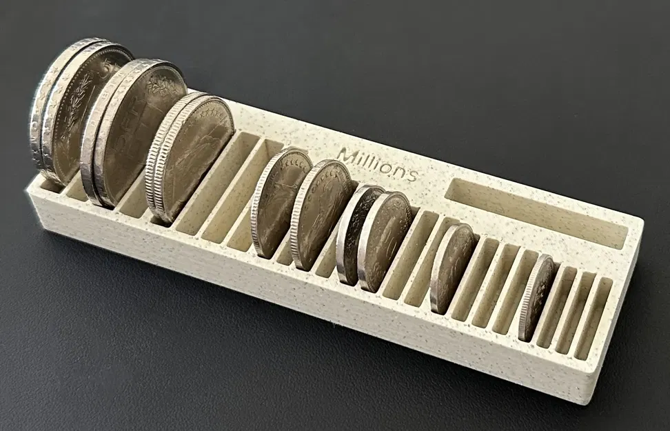 Giá đỡ tiền xu tiện lợi cho tổ chức và lưu trữ - Image 1