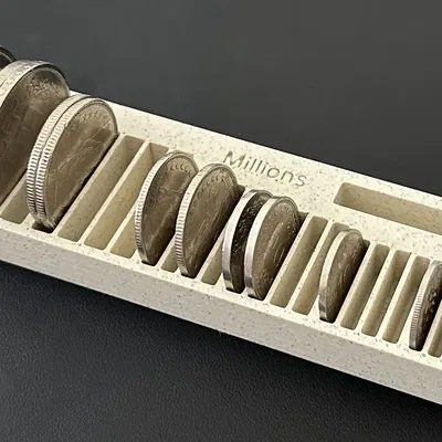 Giá đỡ tiền xu tiện lợi cho tổ chức và lưu trữ