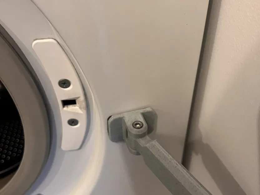 Giá đỡ cửa máy giặt cửa trước chống ẩm mốc - Image 4