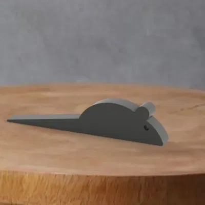 Giá đỡ cửa hình chuột dễ thương cho khoảng cách 2mm-12mm