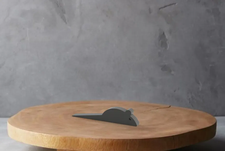 Giá đỡ cửa hình chuột dễ thương cho khoảng cách 2mm-12mm - Image 2