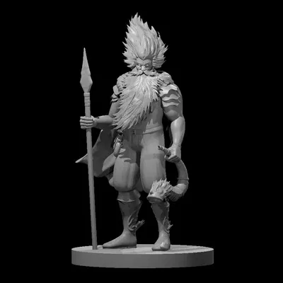 Thần Boreas từ Kobold Press Tome of Beasts