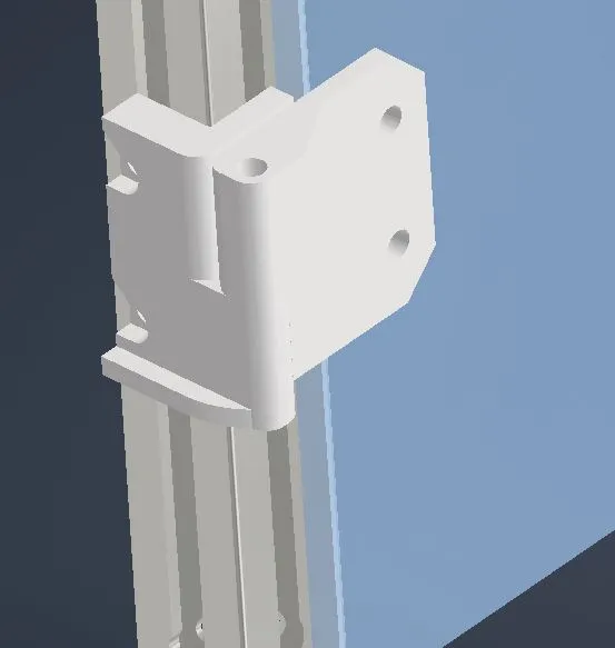 Bản lề cửa Voron cho trục 4mm, dễ in và tháo lắp - Image 1