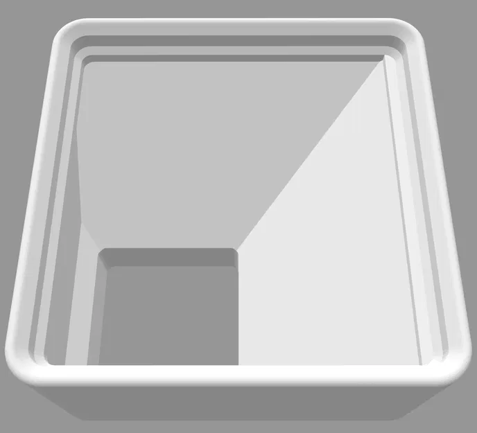 Bình chứa chồng chất Gridfinity 1x1x3 - Image 1