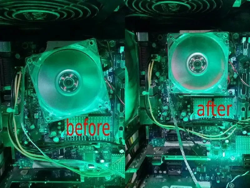 Bộ điều chỉnh góc quạt 80MM cho bộ tản nhiệt - Image 1