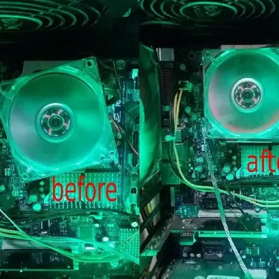 Bộ điều chỉnh góc quạt 80MM cho bộ tản nhiệt