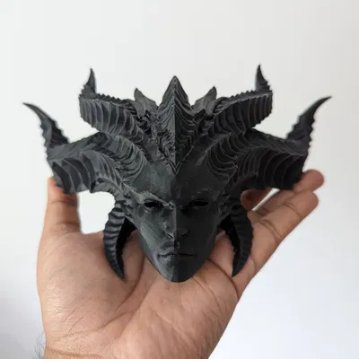 Đầu của Lilith trong Diablo IV chính thức