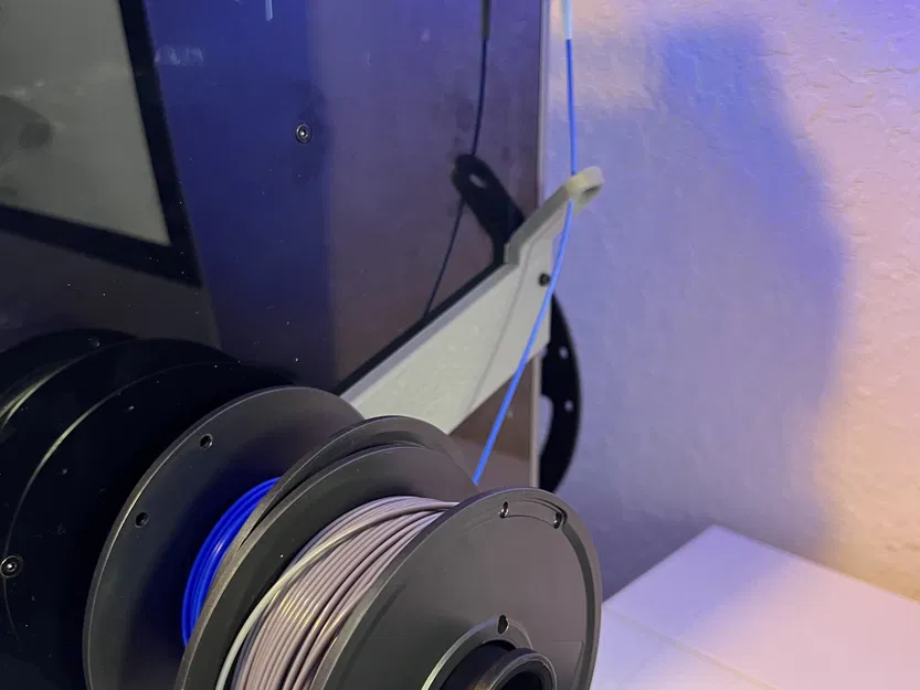 Giá đỡ cuộn filament bên hông Creality K1 với hướng dẫn cuộn - Image 2