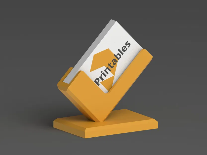 Giá đỡ thẻ doanh nghiệp kiểu dáng hiện đại 45° - Image 1