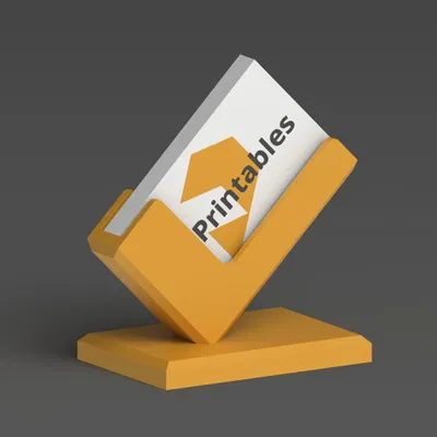 Giá đỡ thẻ doanh nghiệp kiểu dáng hiện đại 45°