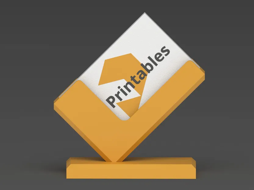 Giá đỡ thẻ doanh nghiệp kiểu dáng hiện đại 45° - Image 4