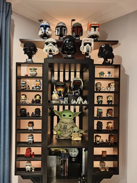 Nền phong cách Đế chế trong Star Wars cho kệ IKEA KALLAX - Image 2