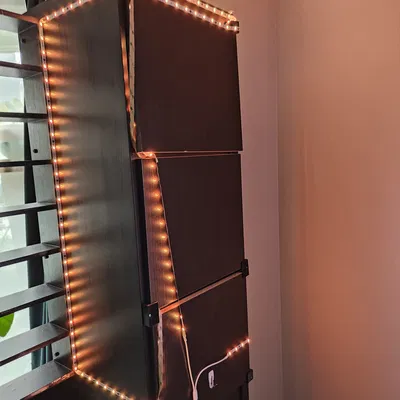 Nền phong cách Đế chế trong Star Wars cho kệ IKEA KALLAX