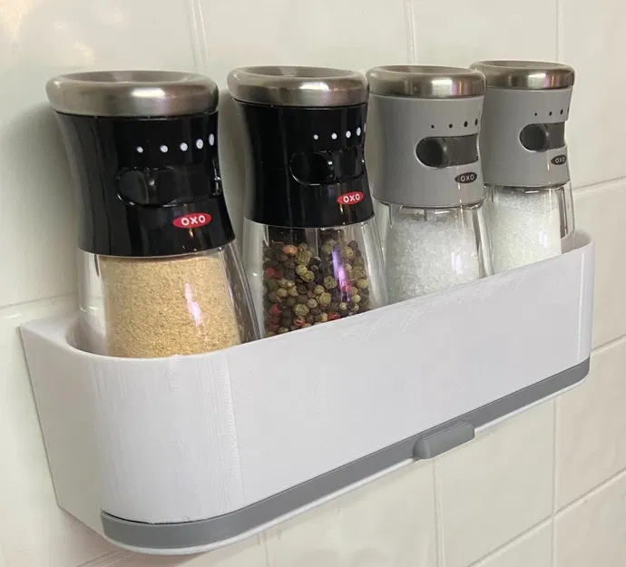 Giá đỡ gia vị với khay vệ sinh có thể tháo rời - Image 1