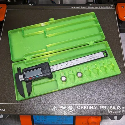 Giá đỡ hộp cho thước kẹp số 100mm bằng sợi carbon