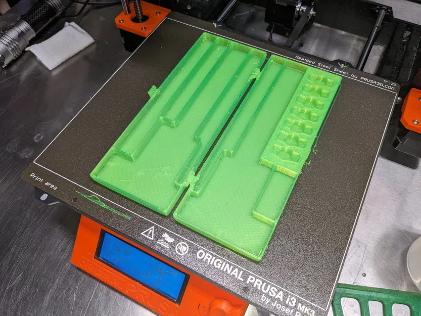 Giá đỡ hộp cho thước kẹp số 100mm bằng sợi carbon - Image 3