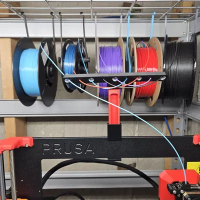 Hướng dẫn cuộn filament 5 lỗ cho MK3S & MK4