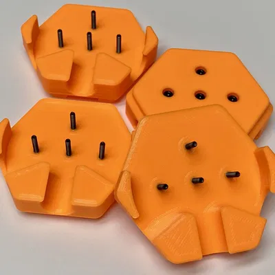 Biến tấu gạch Pachinko Hextraction của Zack Freedman