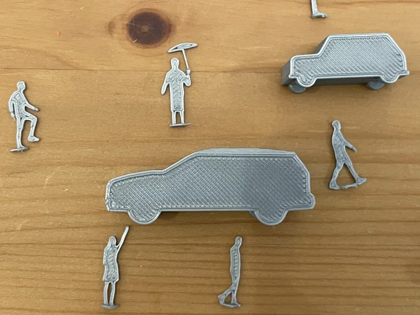 Mô hình người và xe cộ tỷ lệ 1:100 cho kiến trúc - Image 4