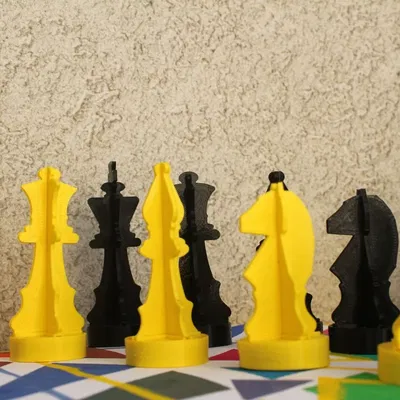 Bộ quà tặng trò chơi cờ vua xe đạp ghép hình