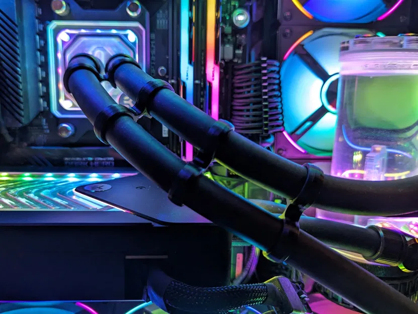 Bộ kẹp cho ống nước 16mm giữ song song - Image 1