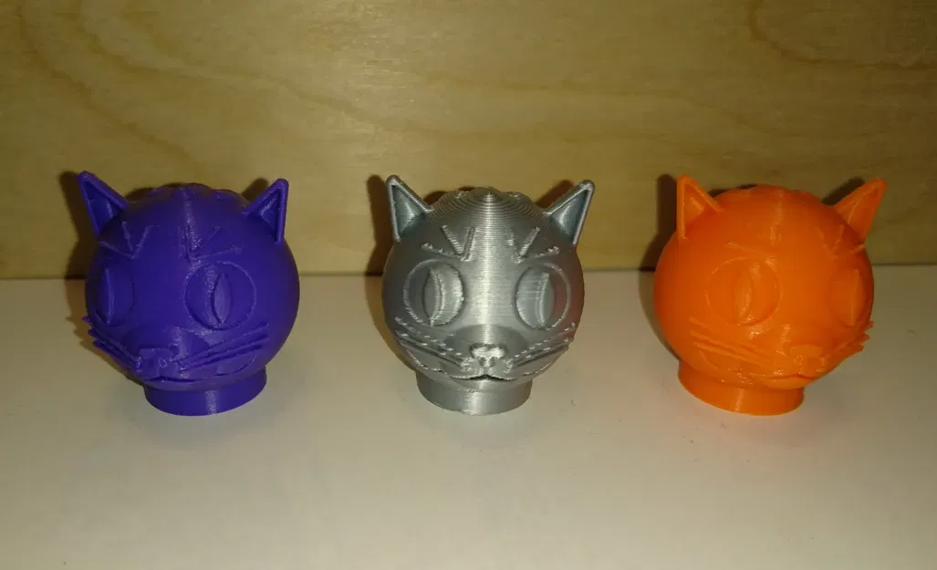 Nắp bút trang trí hình đầu mèo - Image 4