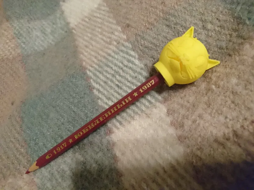 Nắp bút trang trí hình đầu mèo - Image 5