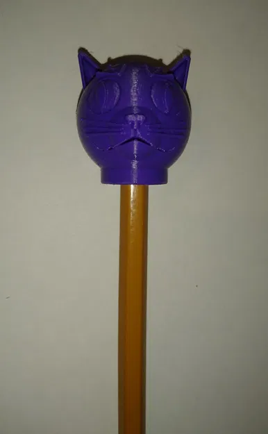 Nắp bút trang trí hình đầu mèo - Image 6