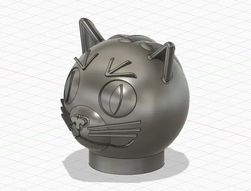 Nắp bút trang trí hình đầu mèo - Image 10