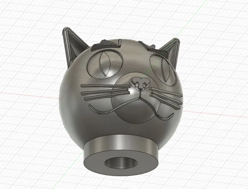 Nắp bút trang trí hình đầu mèo - Image 11