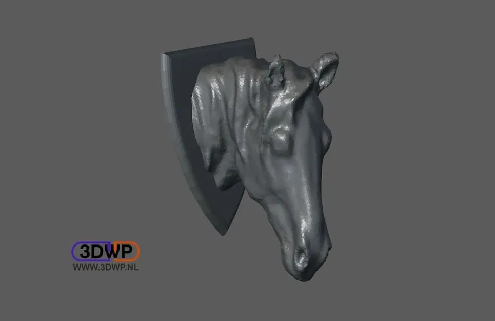 Đầu ngựa 3D quét bằng máy quét Artec - Image 1