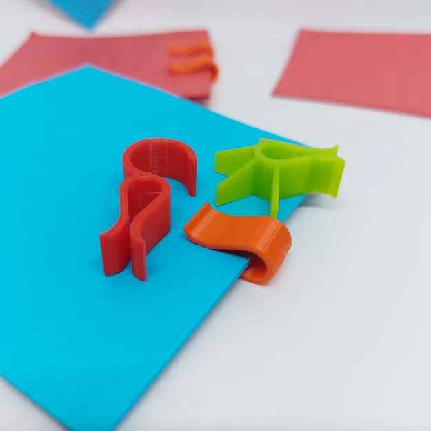Kẹp giấy 3D in dễ dàng cho văn phòng và gia đình - Image 1