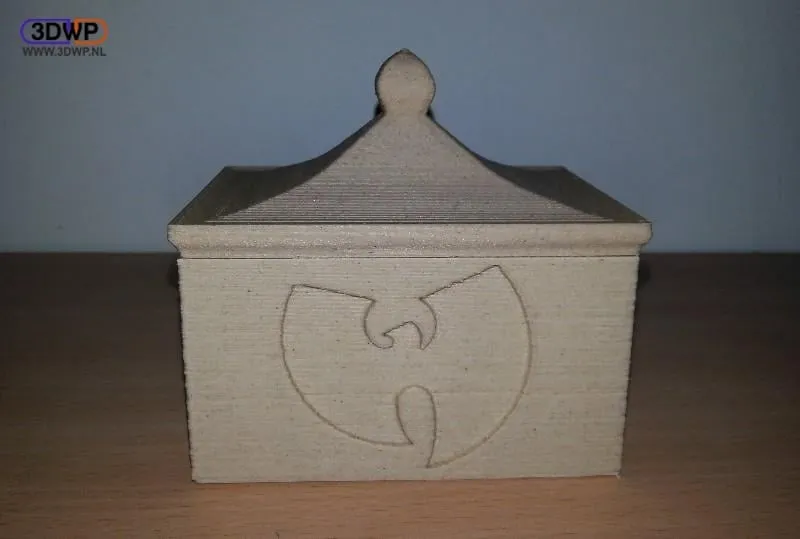 Hộp Wu-Tang có nắp với logo đặc trưng - Image 1